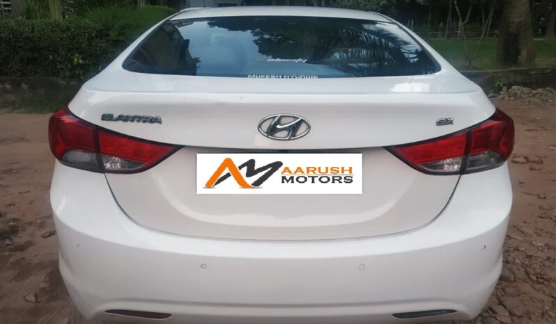 Hyundai Elantra CRDI SX 1.6 DSL White 2013 full