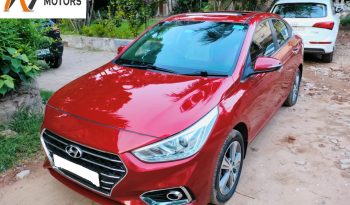 Hyundai Verna 1.6 vtvt SX (O) 2018 (Pet) Red full